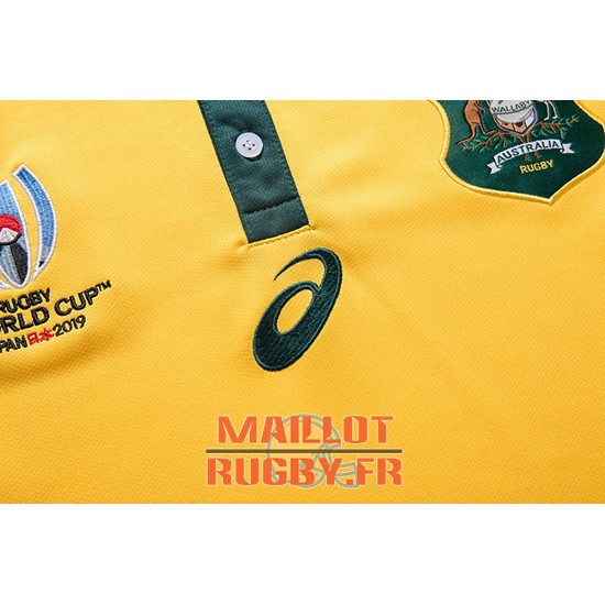 Maillot Australie Rugby RWC2019 Jaune